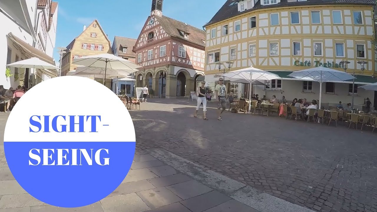 Sightseeing in Waiblingen in GERMANY