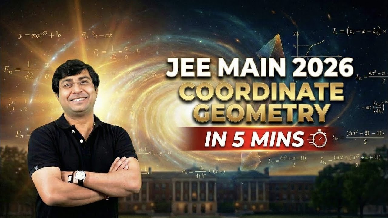 JEE MAINS 2026 Coordinate in 5 mins | GB Sir 🔥