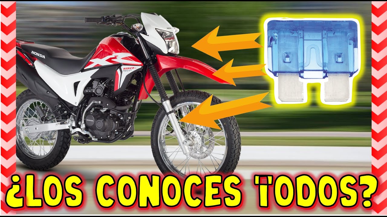 CAP.16 ¿CUANTOS FUSIBLES TIENE LA XR190?¿PARA QUE SIRVEN CADA UNO?APRENDE A BUSCARLOS Y CAMBIARLOS