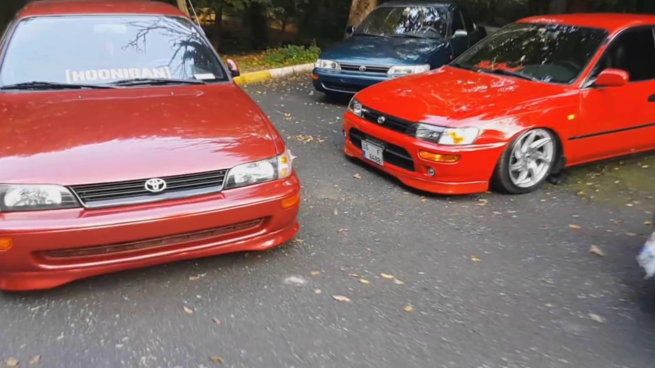Dostlarla buluşma Toyota Corolla Ae101 Efsane Kasa