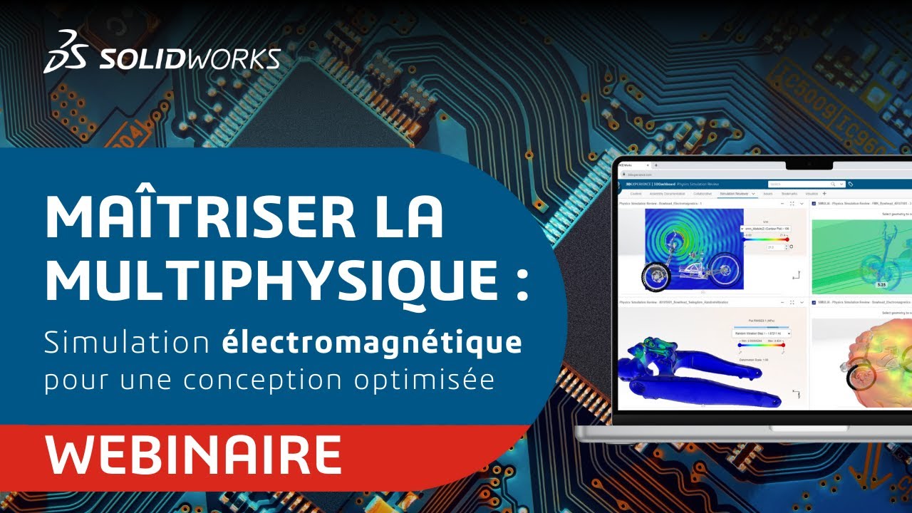 Maîtriser la multiphysique : Simulation électromagnétique pour une conception optimisée
