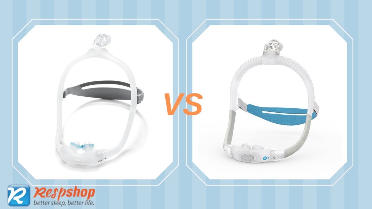 Сравнение ResMed P30i с гелевой подушечной CPAP-маской Philips Respironics DreamWear.