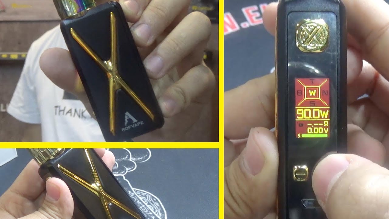 Rofvape Witcher XER 90W Box Mod ,the Latest temperature control Kit by Rofvape
