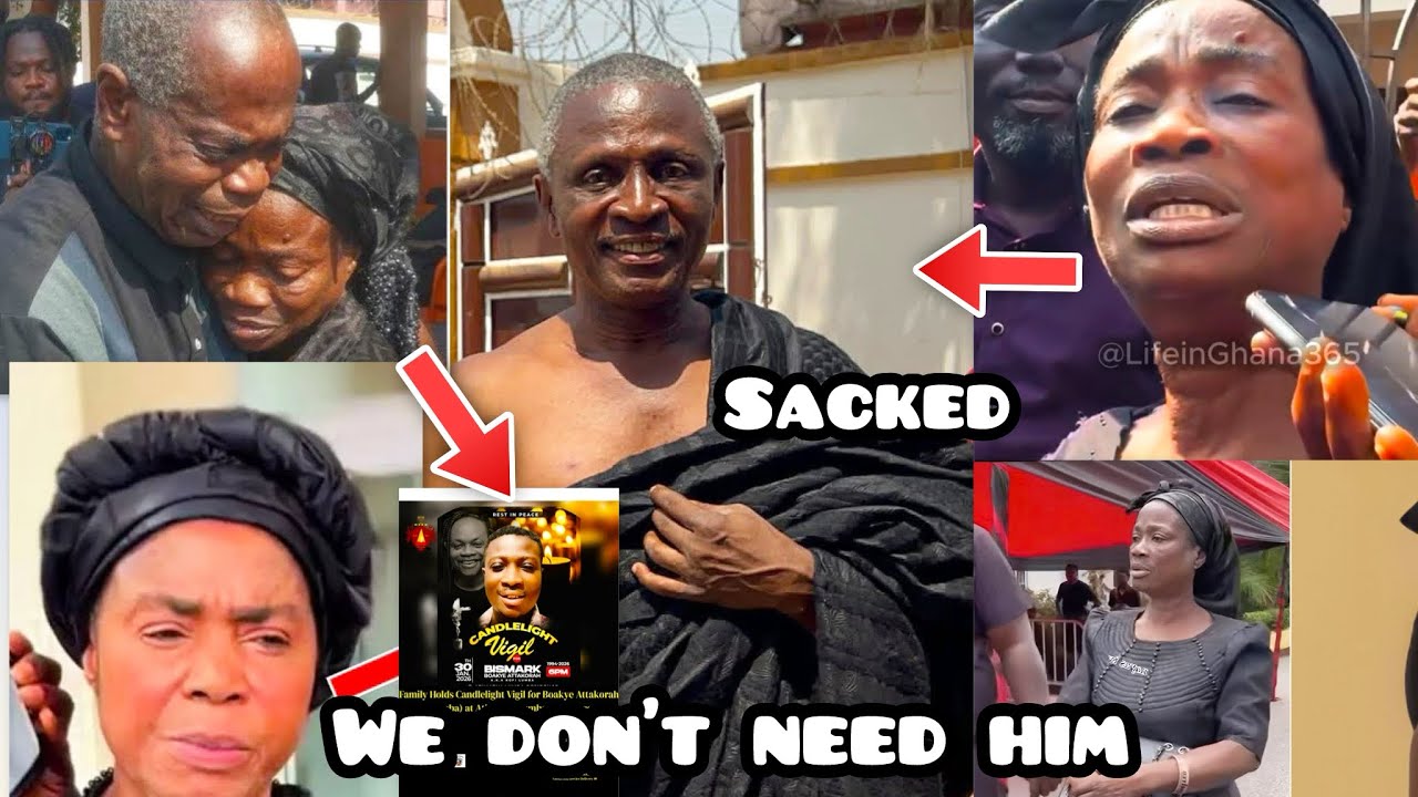 Unbelievable 😭Faustina Fosu Sàckěd Abusuapanin Tupac from her Son Funeral as Wofa Yaw Poku Cries ove