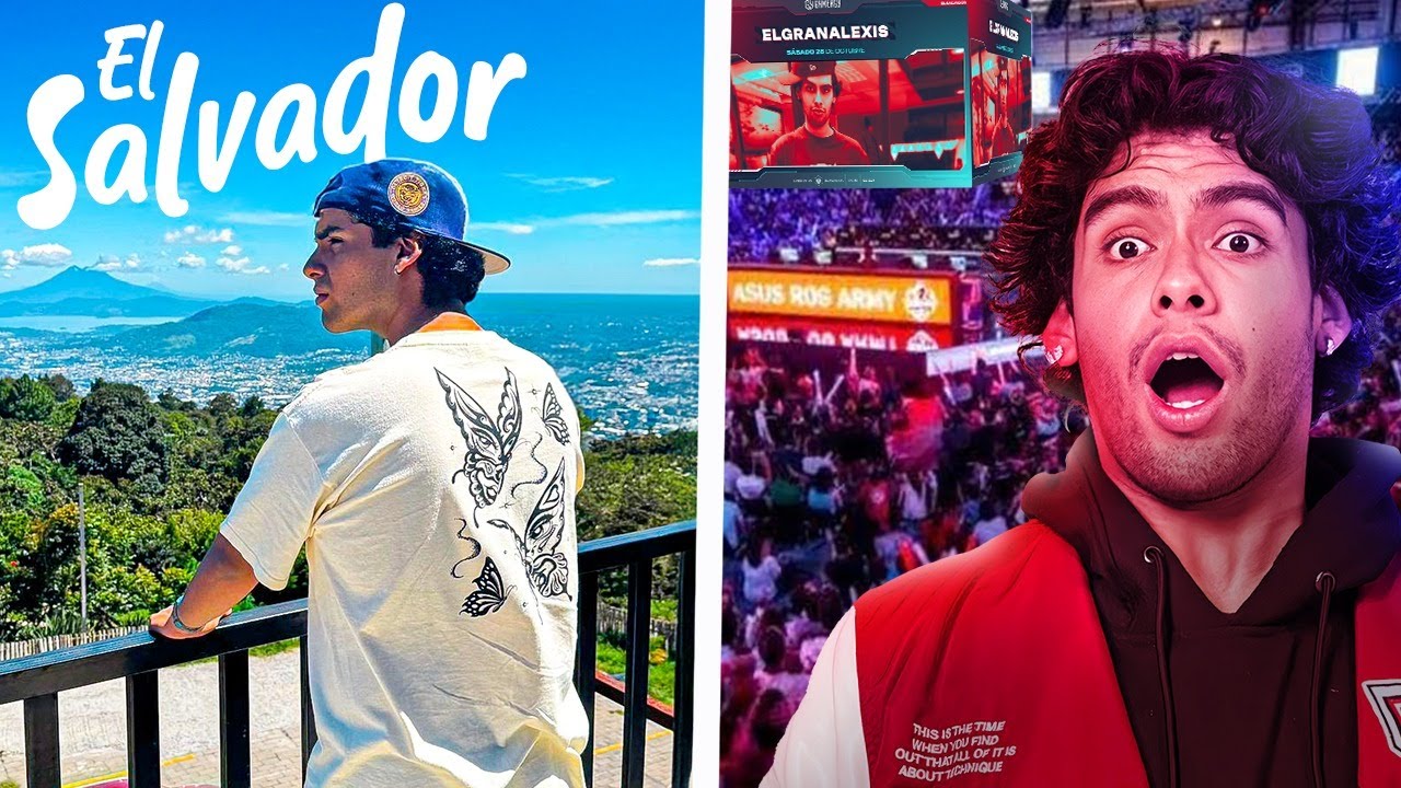 ElGranAlexis En EL SALVADOR | VLOG