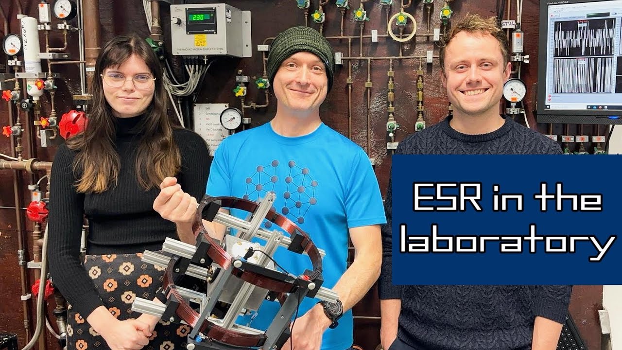 How we built an EPR Spectrometer in the lab - ESR Spectroscopy