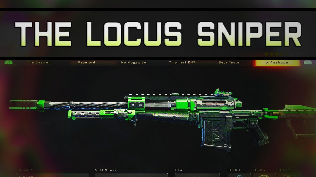 Locus Sniper Rifle Guide - Call of Duty: Black Ops 4