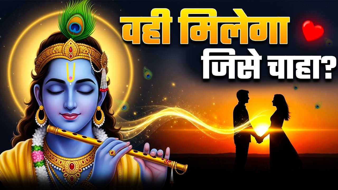 🔴Krishna Sandesh : जिसे मैंने चुना है वह गलत हो ही नहीं सकता | Shri Krishn on Marriage.