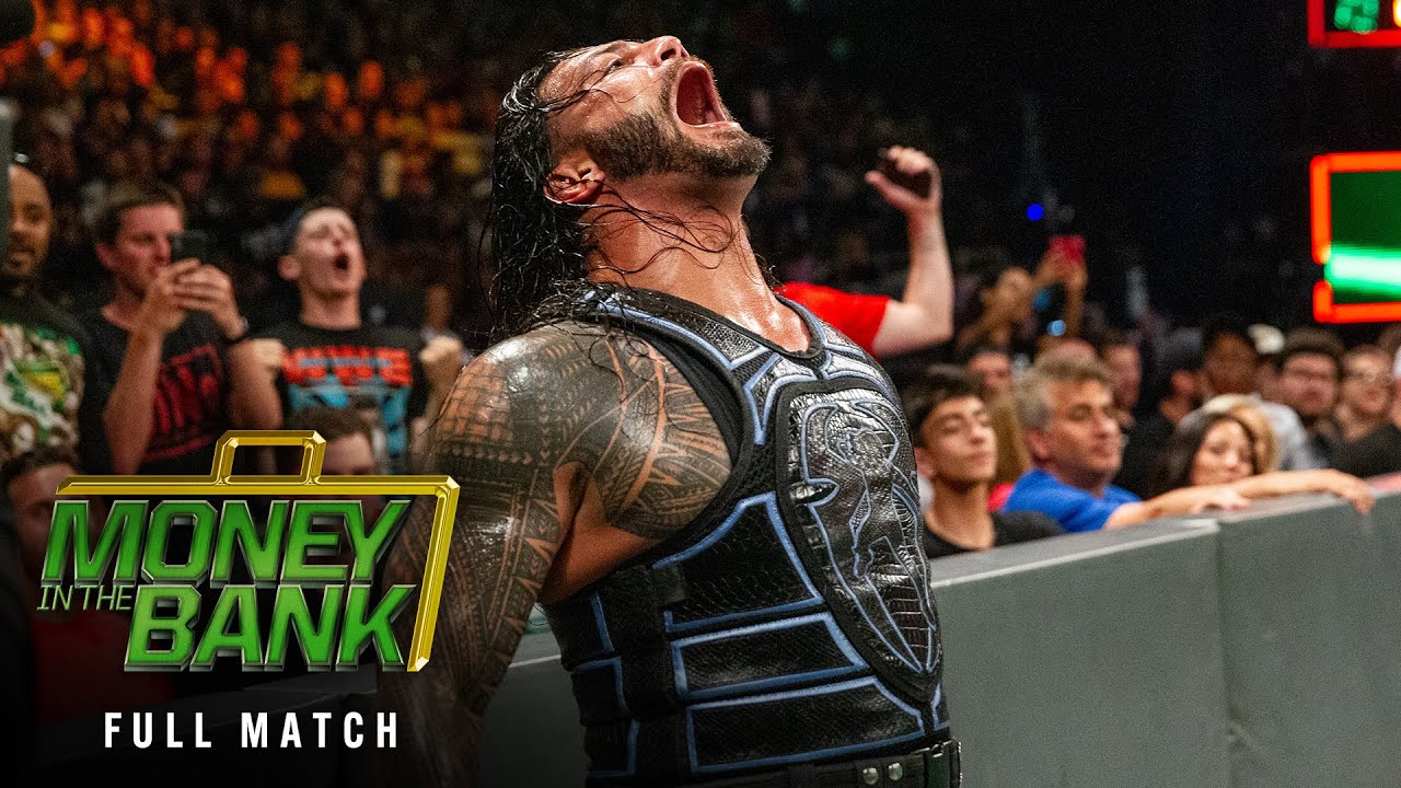 ПОЛНЫЙ МАТЧ: Роман Рейнс против Джиндера Махала: WWE Money in the Bank 2018