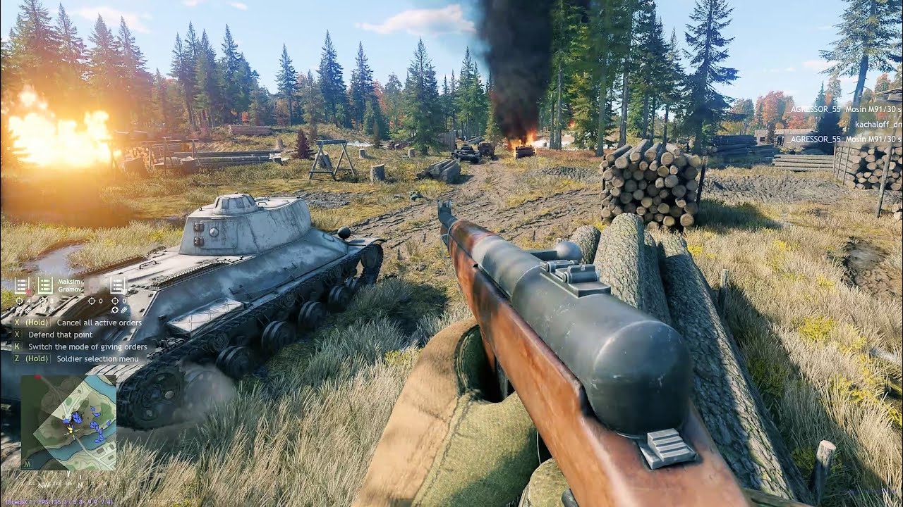 Enlisted: The Maisky Forestry - Battle For Moscow Gameplay [1440p 60FPS]