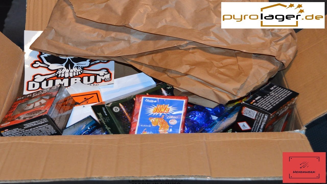 Es rappelt wieder im Karton! | Silvester Teil 1 F2/P1 Unboxing vom Pyrolager