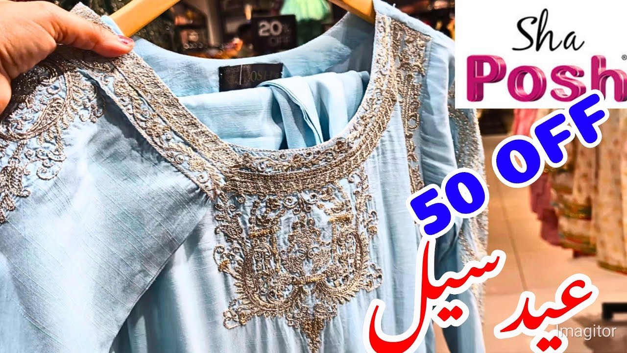 Shaposh Upto 50% Off EID SALE ❤️ 🥳 | ShaPosh Raw Silk Collection 2026 | Shaposh 
