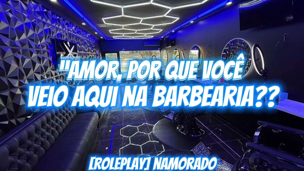 ASMR - Indo Buscar Seu Namorado Na Barbearia 💙
