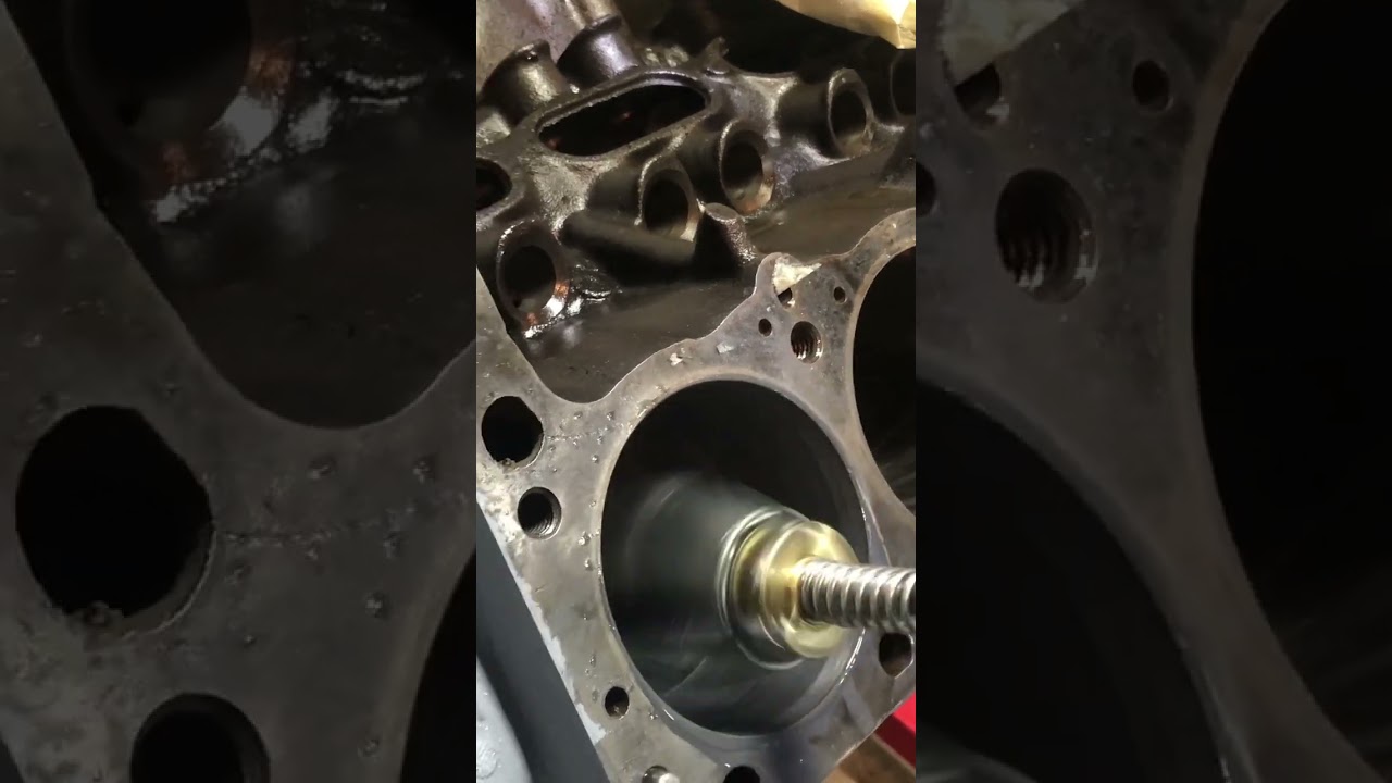 Cylinder honing 318 block