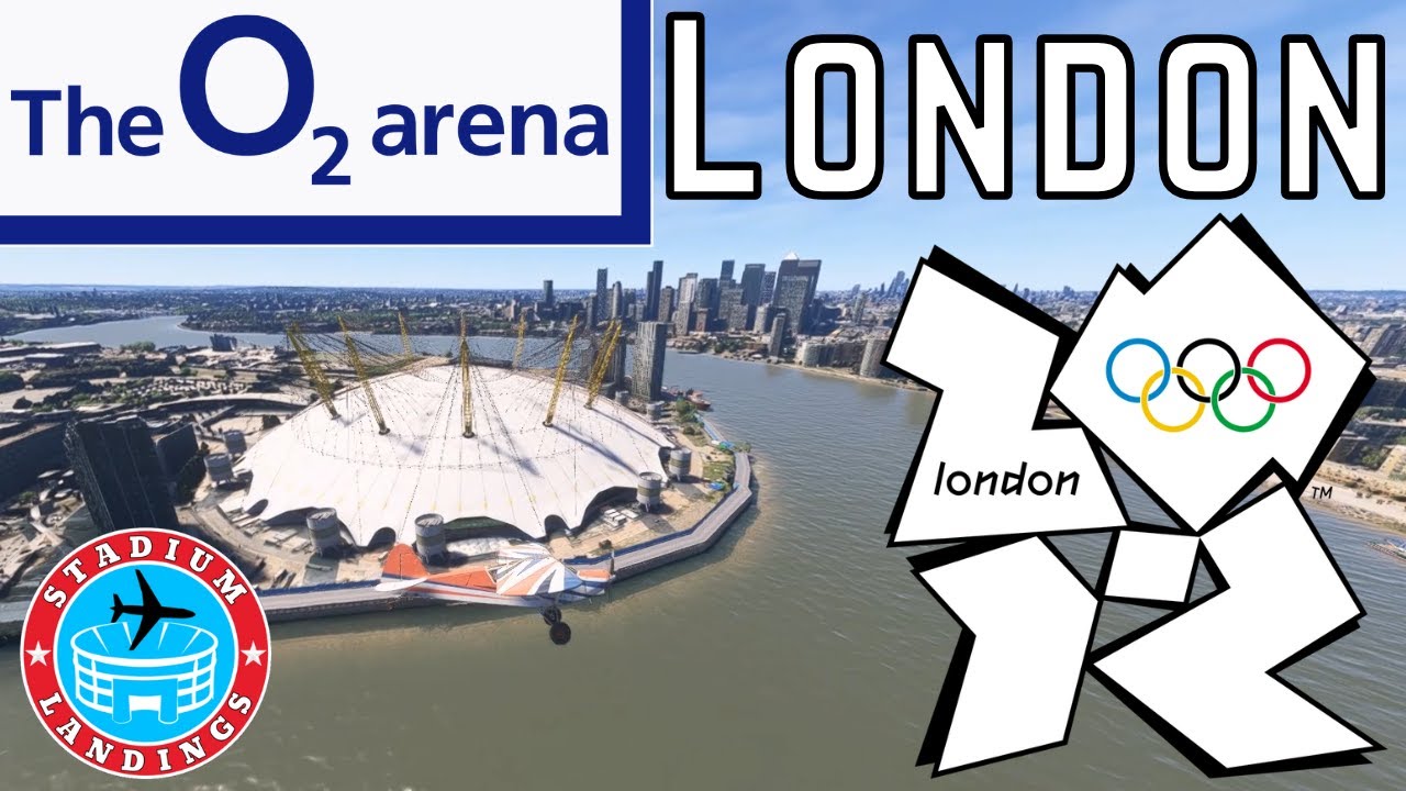 The O2 Arena - Microsoft Flight Simulator 2024 STADIUM LANDING!