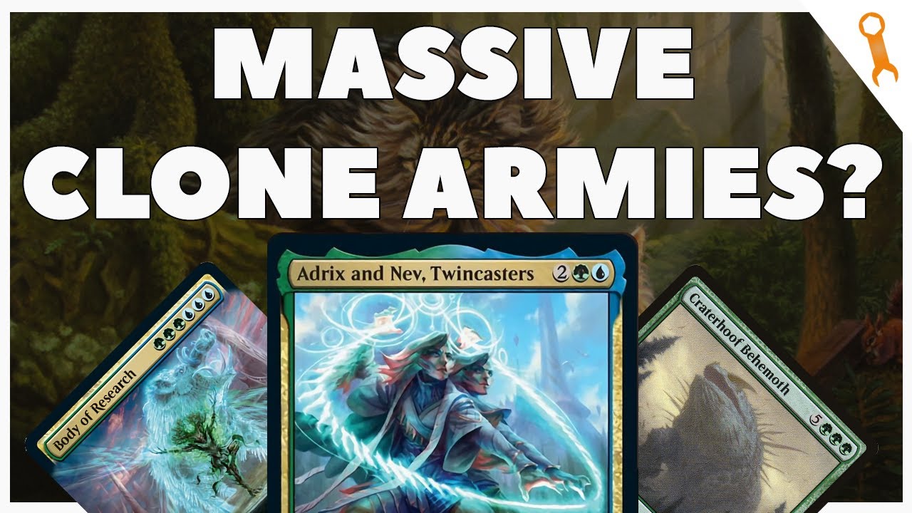 CREATE MASSIVE TOKEN COPIES with Adrix & Nev, Twincasters 🛠 Commander Deck Tech 🛠 Episode 47