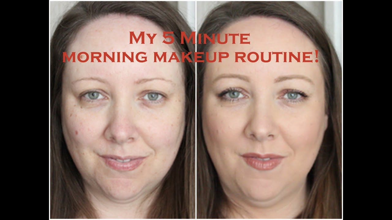My chatty 5 minute morning makeup routine!  Lovely Girlie Bits