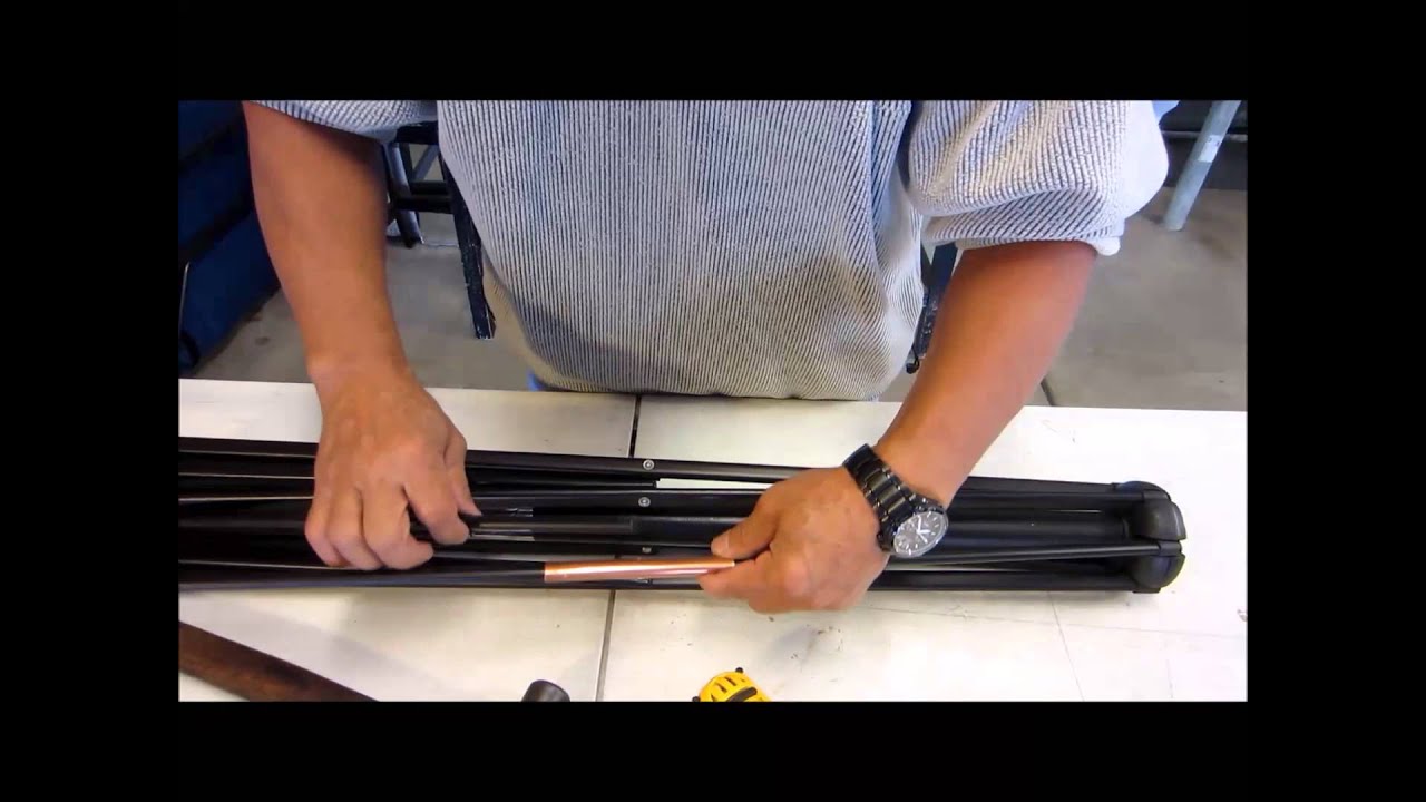 How to repair a patio umbrella rib