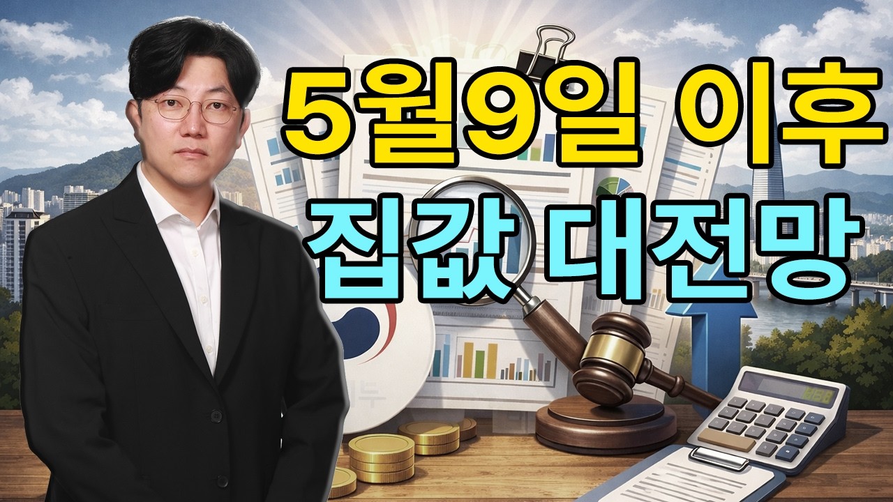 “5월 9일 이후, 집값 흐름이 완전히 달라집니다”