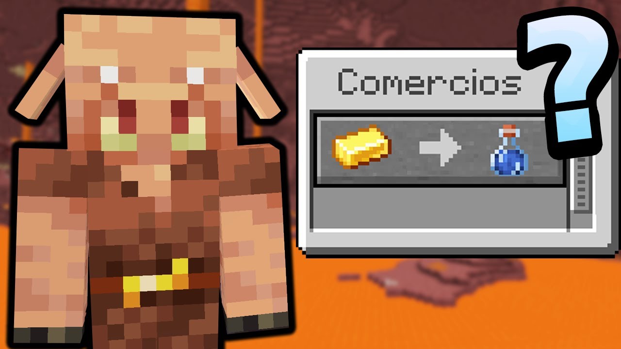 ¿Por qué  los Piglins de Minecraft TIENEN AGUA?