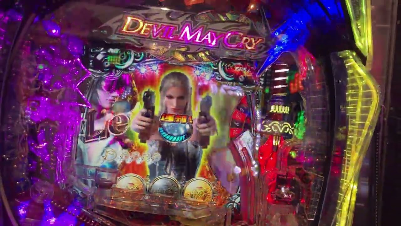 【1円パチンコ Ｐデビルメイクライ アウトオブリミットAA 1/128】[1 Yen Pachinko P Devil May Cry Out of Limit AA 1/128]