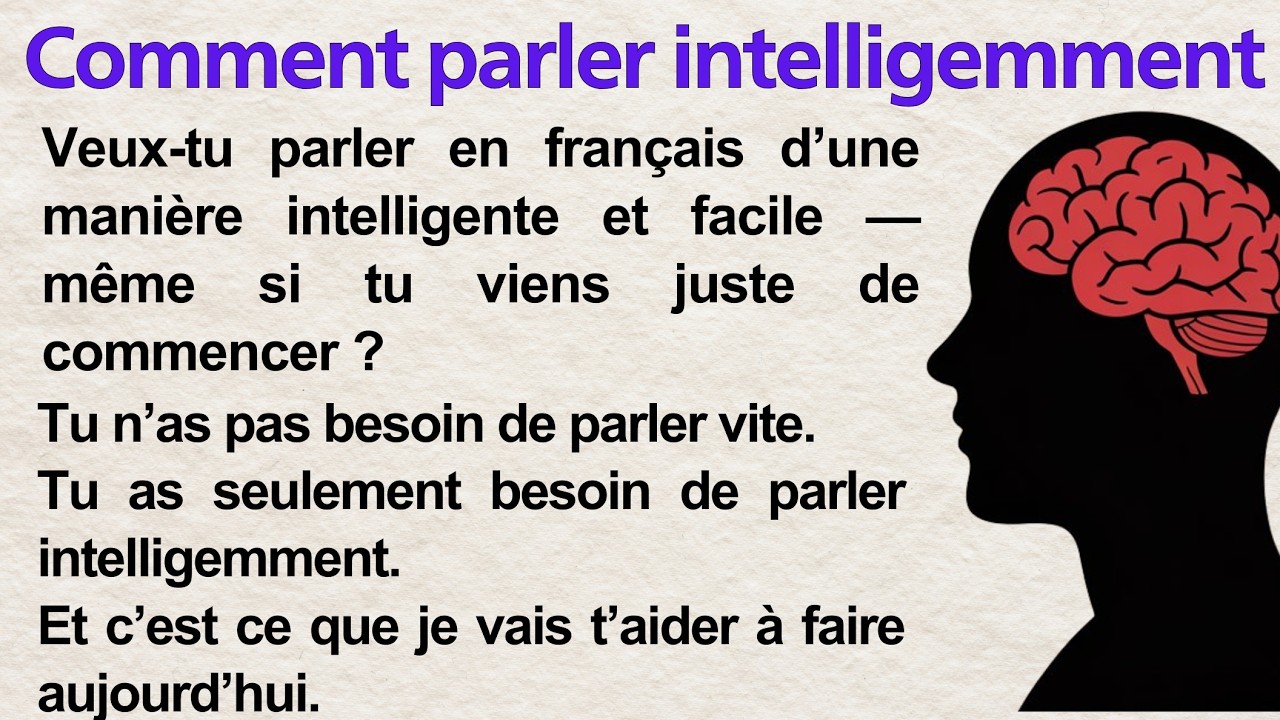 Speak French Smartly 🧠 | Think Fast Speak Smart (A1&ndash;A2) | Frenchy Tales