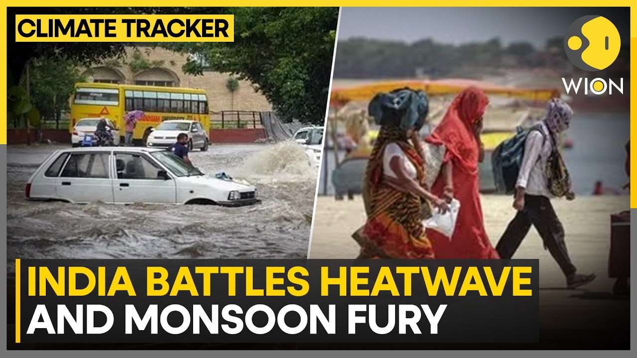 India Battles Heat And Rain: IMD Issues Alert For Heatwave & Heavy Rain | WION Climate Tracker