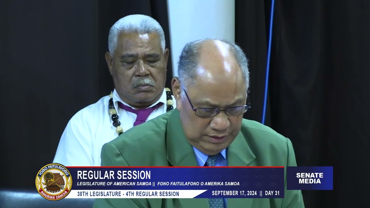 Regular Session Day 31.  September 17, 2024