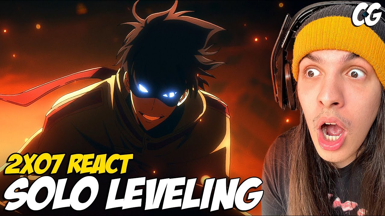 JIN-WOO É O MAIS FORTE! O 10º CAÇADOR RANK S!! - React Solo Leveling EP 7 Temporada 2