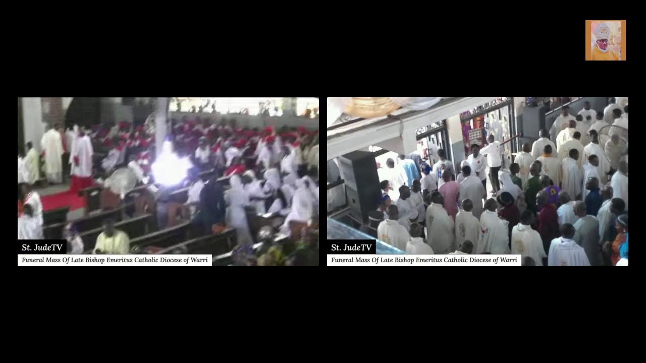 Funeral Mass of Late Catholic Bishop Emeritus of Warri