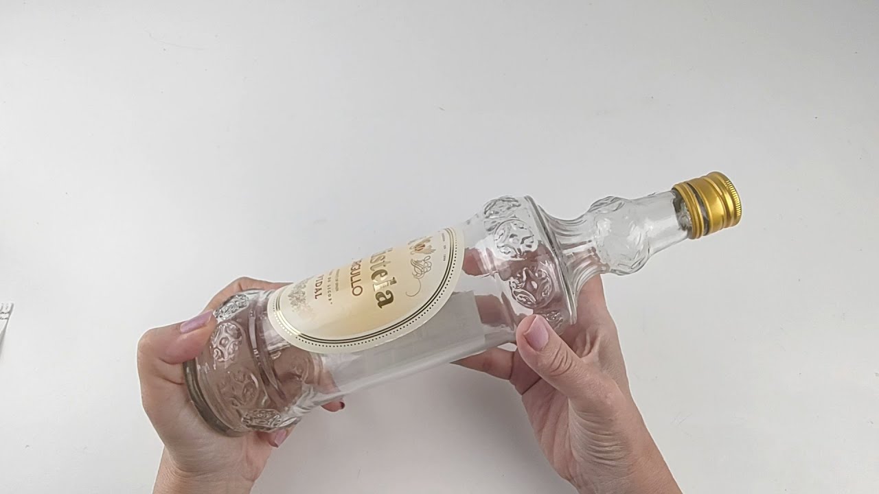 De BOTELLA en desuso a LÁMPARA?  Recicla y DECORA - Manualidades - Arte en casa - Artesanato - DIY