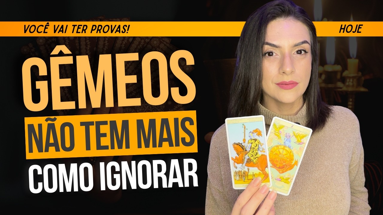 GÊMEOS HOJE: Essa mensagem é Urgente Para Gêmeos - Tarot Revelou tudo #gêmeos #tarot