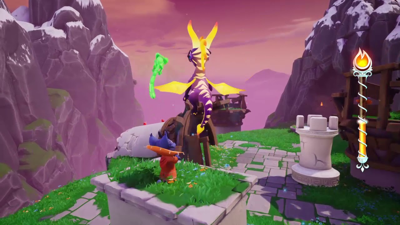 Spyro 3 Funny Moments: Some Cat dies