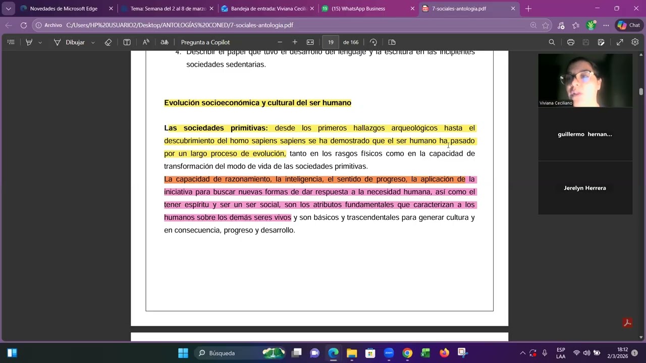 Clase Grabada. Sociales semana #2 setimo