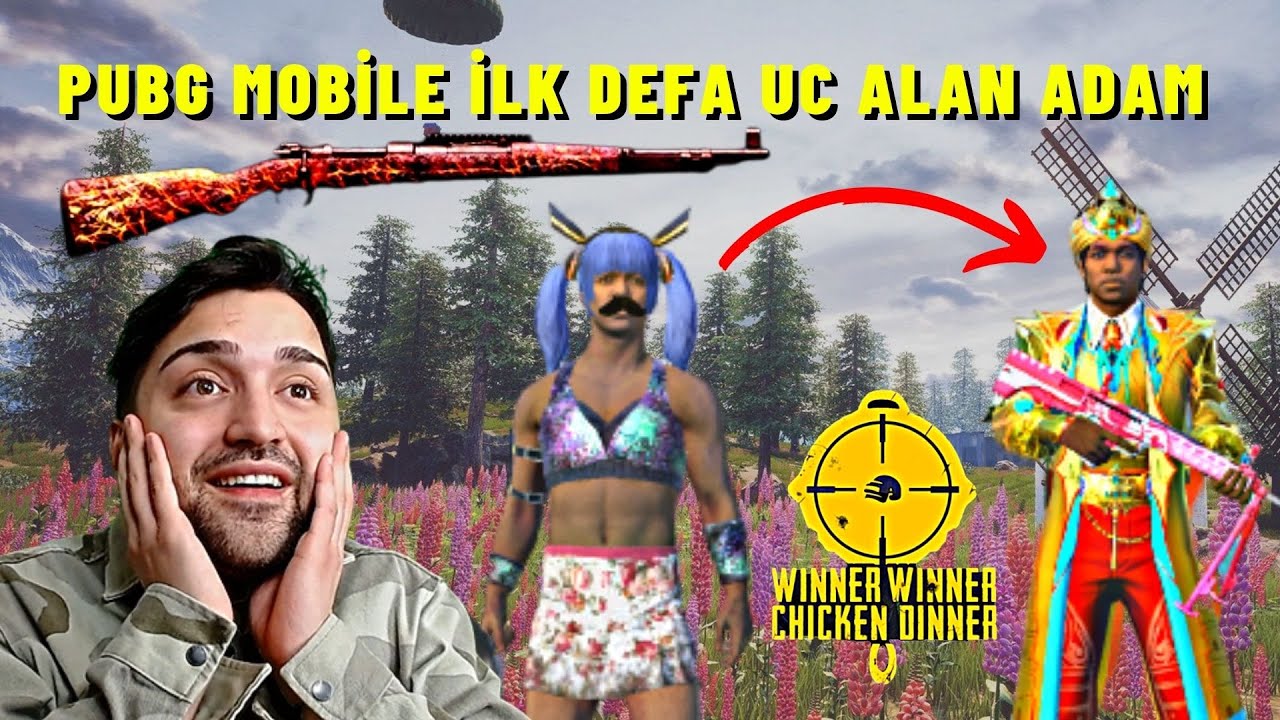 İLK KEZ PUBG MOBILE UC ALAN ADAM