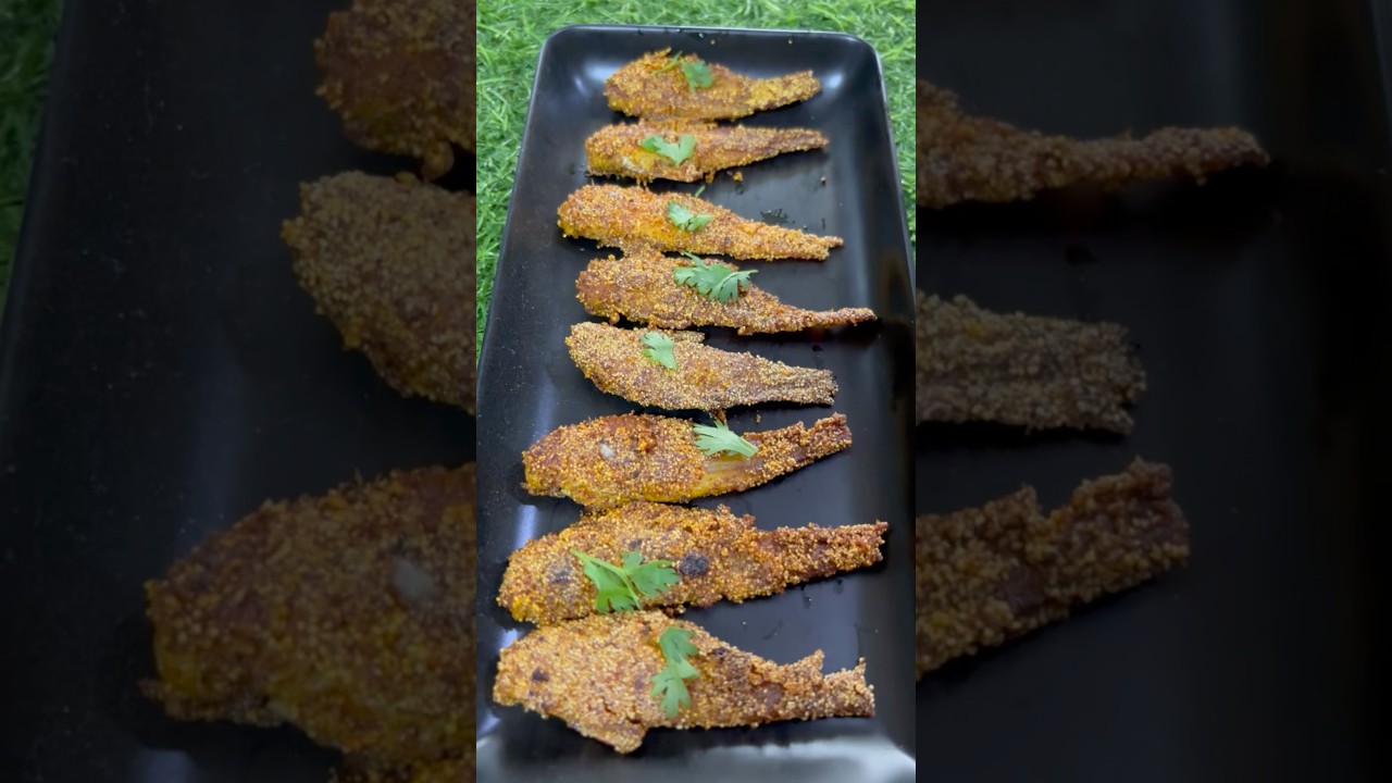 कुरकुरीत मांदेली फ्राय | Mandeli Fry 🐟😍#youtuberecipes #shortsfeed #fishfry