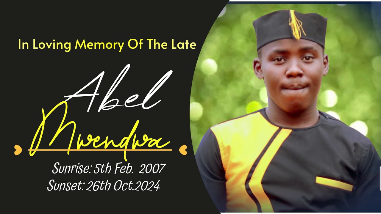 CELEBRATING THE LIFE OFTHE LATE  ABEL MWENDWA (Full HD)