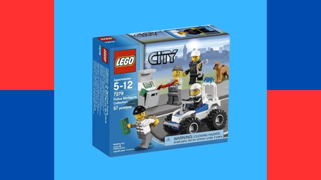 Lego City: Police Minifigure Pack (7279) - Build & Review