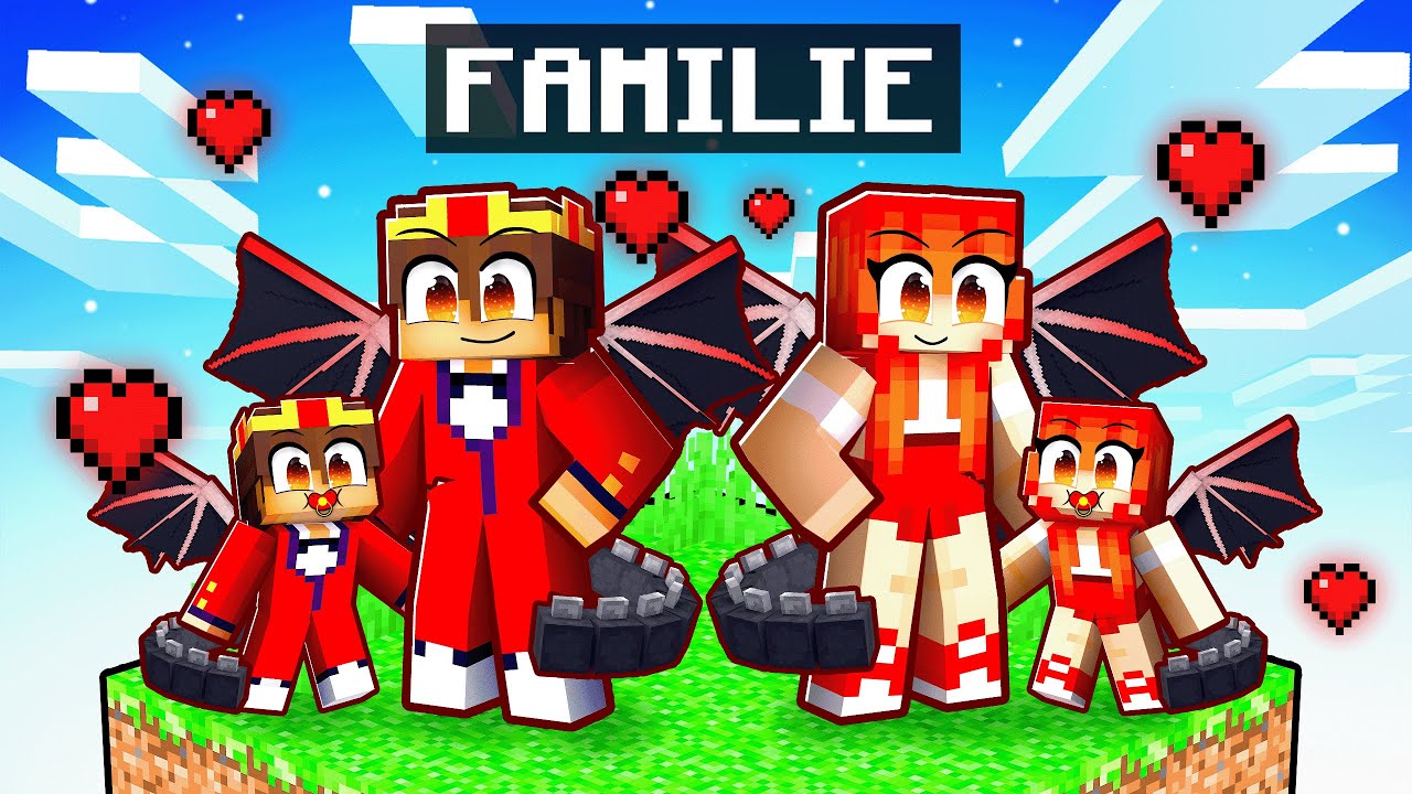 Ich HABE eine DRACHEN FAMILIE in Minecraft!