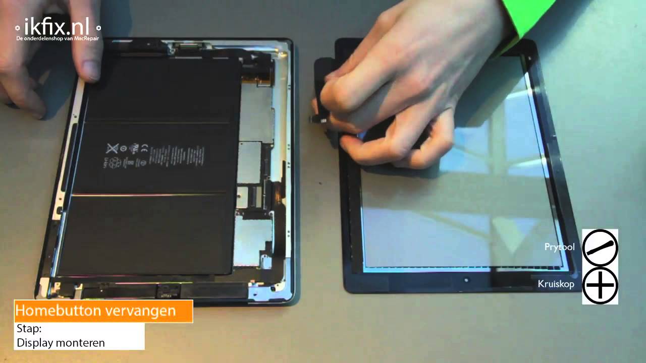 iPad 3 home button vervangen
