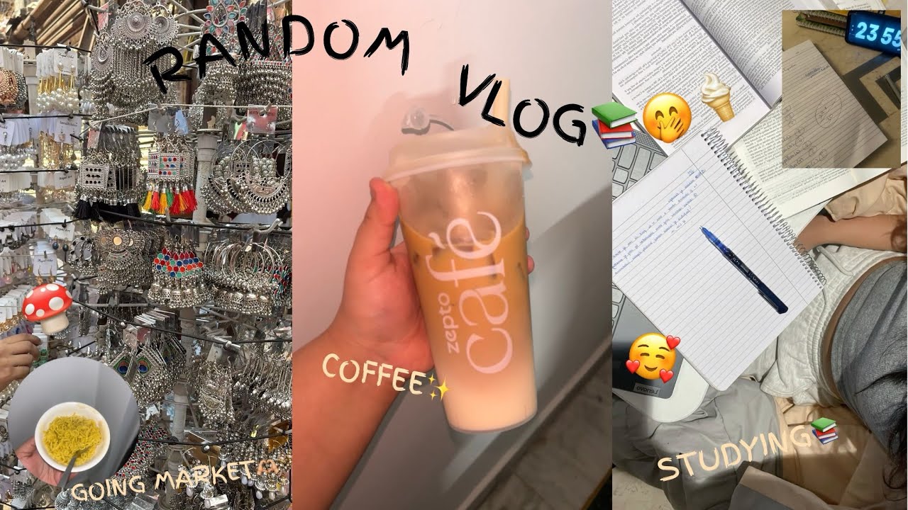 VLOG: Going market, Studying, Eating..etc🩷