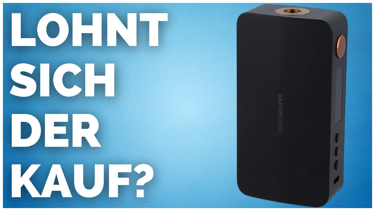 Vaporesso GEN X ► Akkutr&auml;ger im Test ► [KURZ & KOMPAKT] zusammengefasst