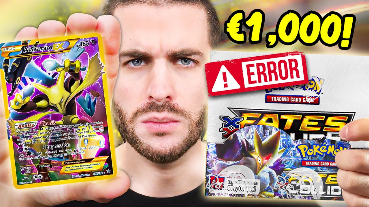 APRO con MASSEO un BOX FALLATO di POKEMON XY FATES COLLIDE da 1000€! [Evento Box Break]