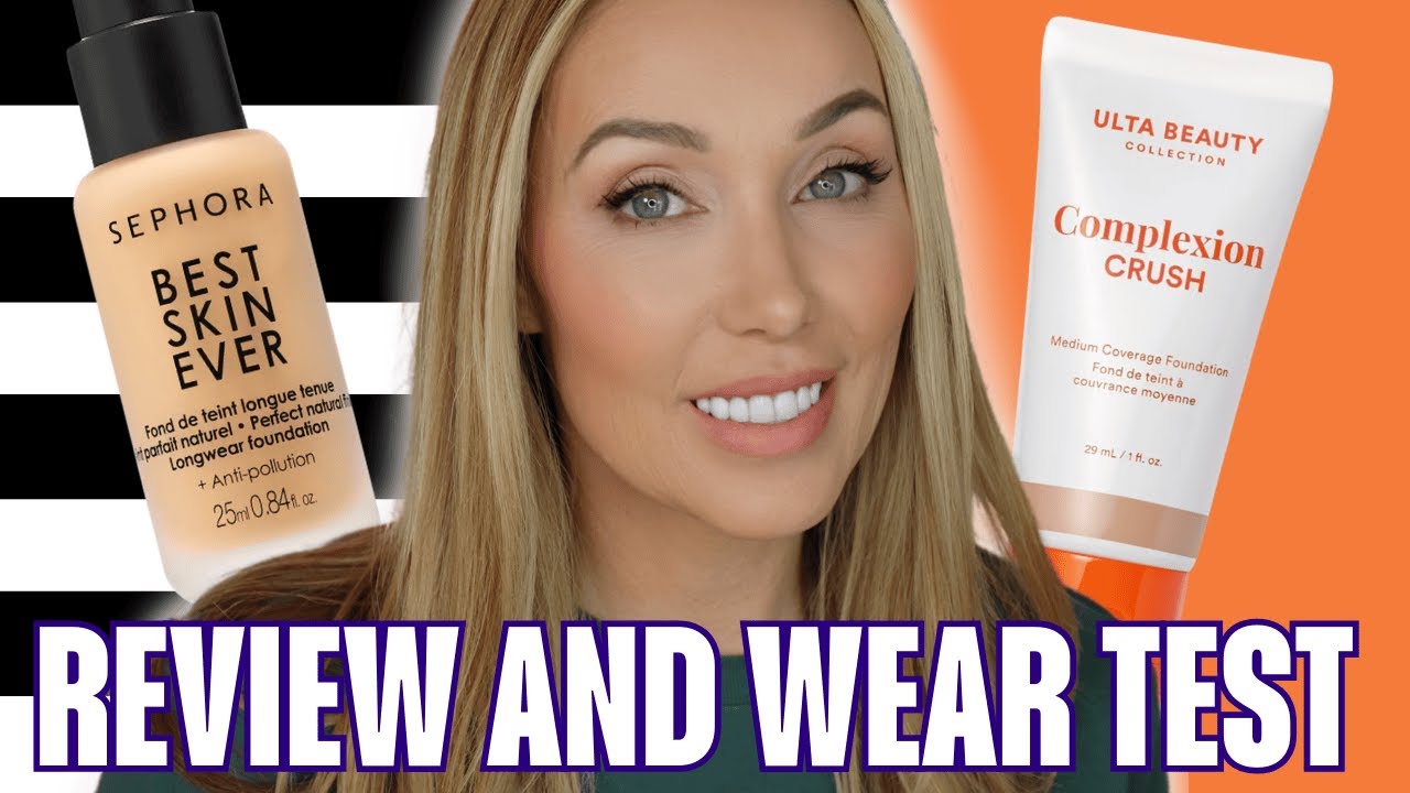 Sephora vs Ulta Makeup 8 Hour Wear Test on Mature Skin!