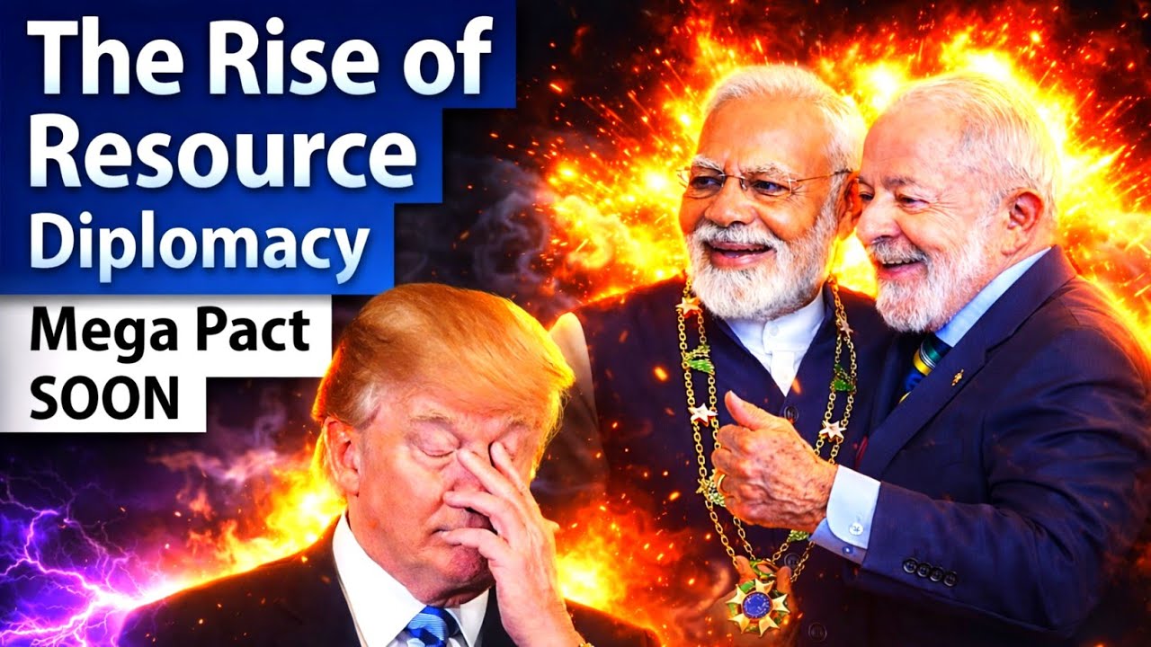 INDIA-BRAZIL MEGA DEAL 🔥 : Pharma, Minerals & Aircraft Pact Incoming! ||  Is China Losing Grip?