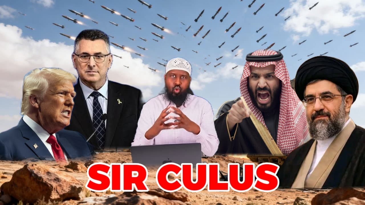 !SRA OO KA OYNAYSO IN SHACABKII LAGA BEEGSADAY; !RAN OO FASHILISAY SIR CULUS: QORSHAHA DAGAAL FAHFAA