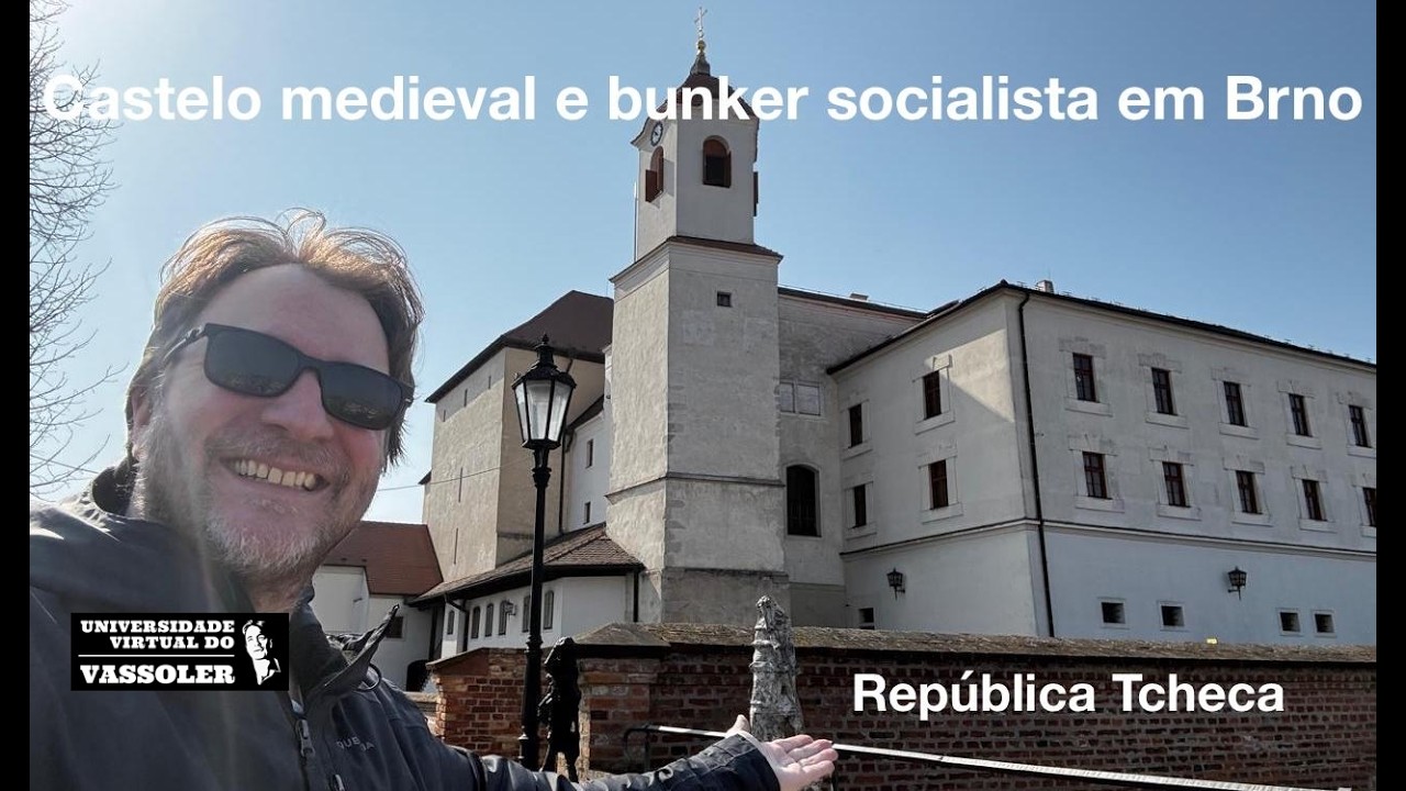 Viagens de Vassoler #332: Castelo medieval e bunker socialista em Brno | República Tcheca