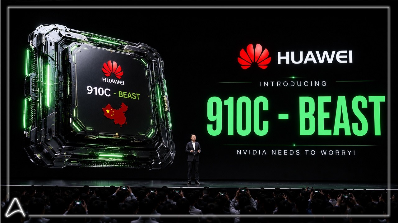 Huawei&rsquo;s New 910C BEAST Just Made NVIDIA&rsquo;s Billion-Dollar Chips Look Like Garbage!