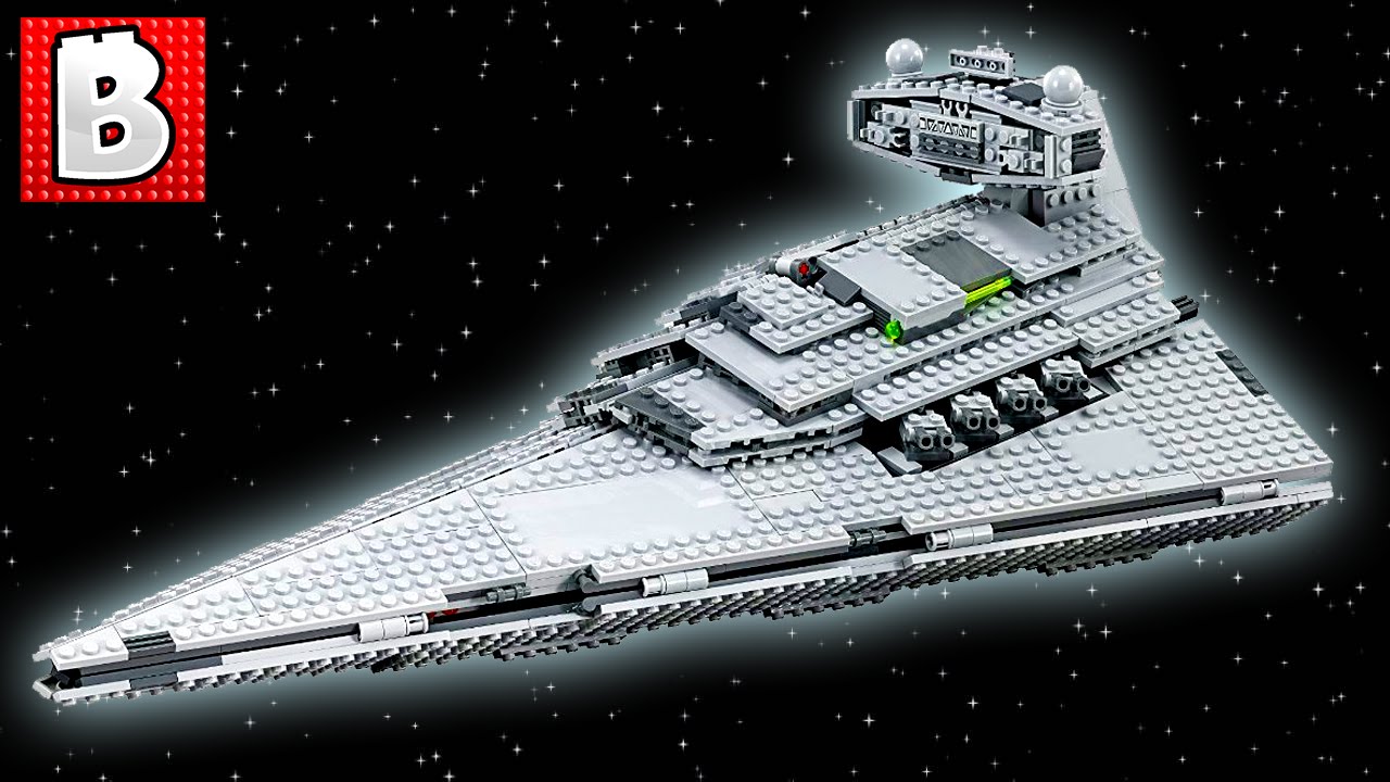 Lego Star Wars Imperial Star Destroyer Set 75055 | Unbox Build Time Lapse Review + UCS Comparison