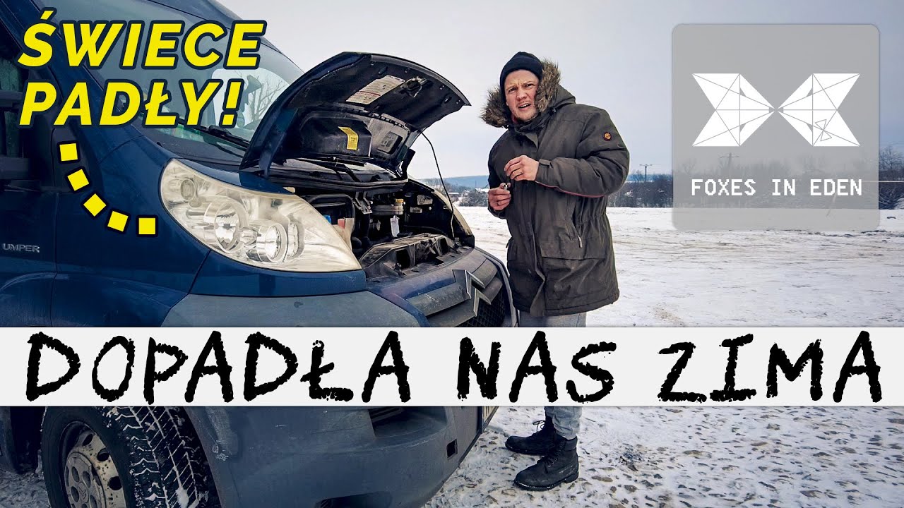 KAMPEREM DO GRECJI. 🇬🇷  Wr&oacute;ciliśmy! 🦊🦊 Rumuńska zima i problemy na granicy greckiej.